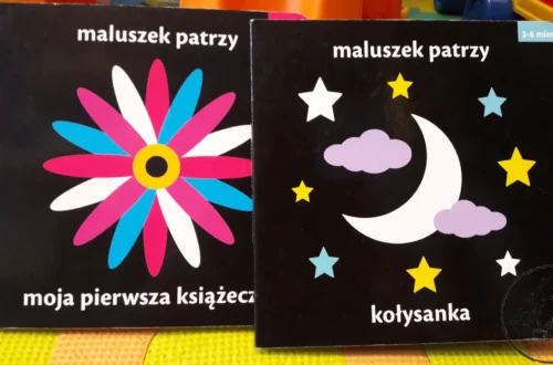 Seria “Maluszek patrzy” - “Moja pierwsza książeczka” i “Kołysanka” - Kot, kawa i książki
