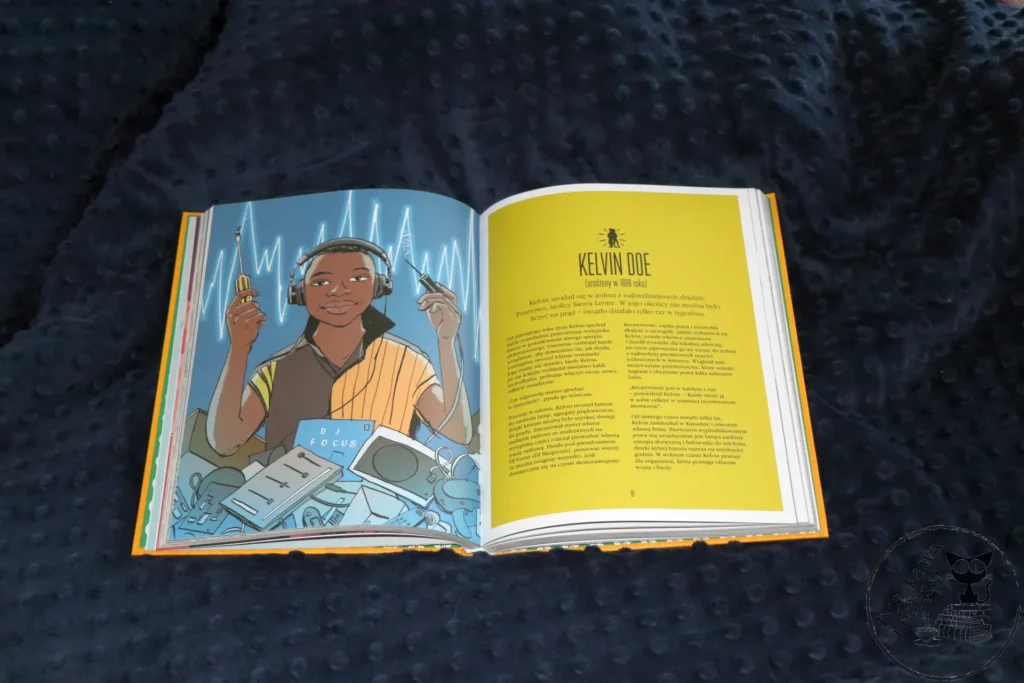 “Opowieści dla dzieci, które chcą być wyjątkowe. 100 historii kobiet i mężczyzn, którzy wyrośli ponad przeciętność” - Ben Brooks - Kot, kawa i książki 