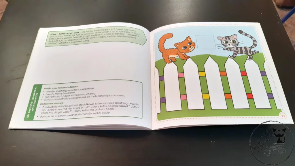 “Domowa Akademia. Ćwiczenia 2 - latka” - Elżbieta Pietruczuk - Bogucka - Kot, kawa i książki