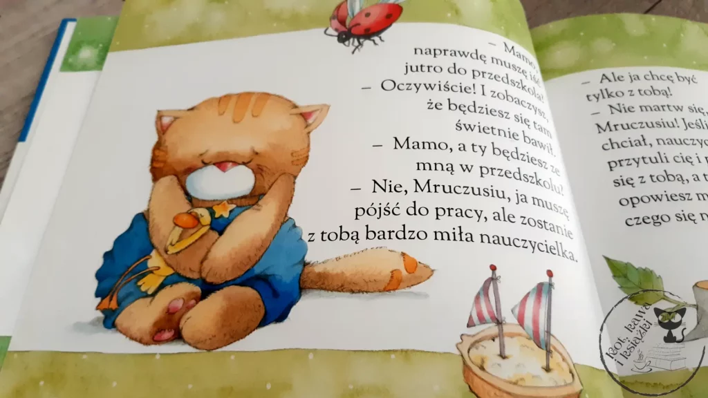 “Mruczuś idzie do przedszkola” - Sara Agostini, Marta Tonin  - Kot, kawa i książki