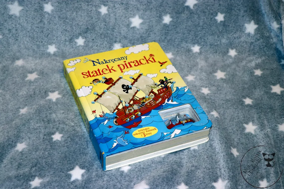 “Nakręcany statek piracki” - Louie Stowell - Kot, kawa i książki