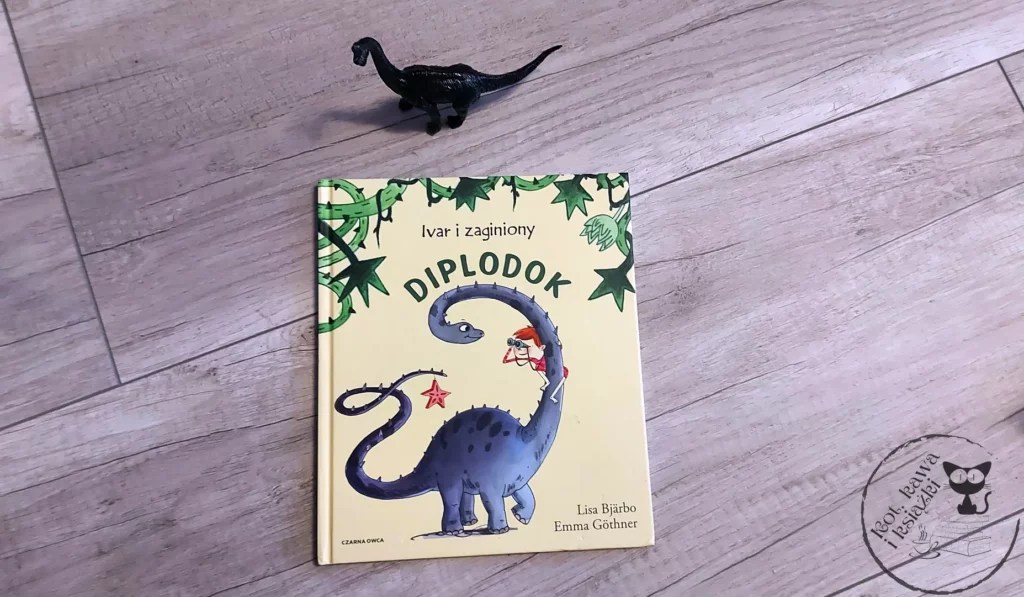 “Ivar i zaginiony Diplodok” - Lisa Bjardo, Emma Gothner - Kot, kawa i książki 