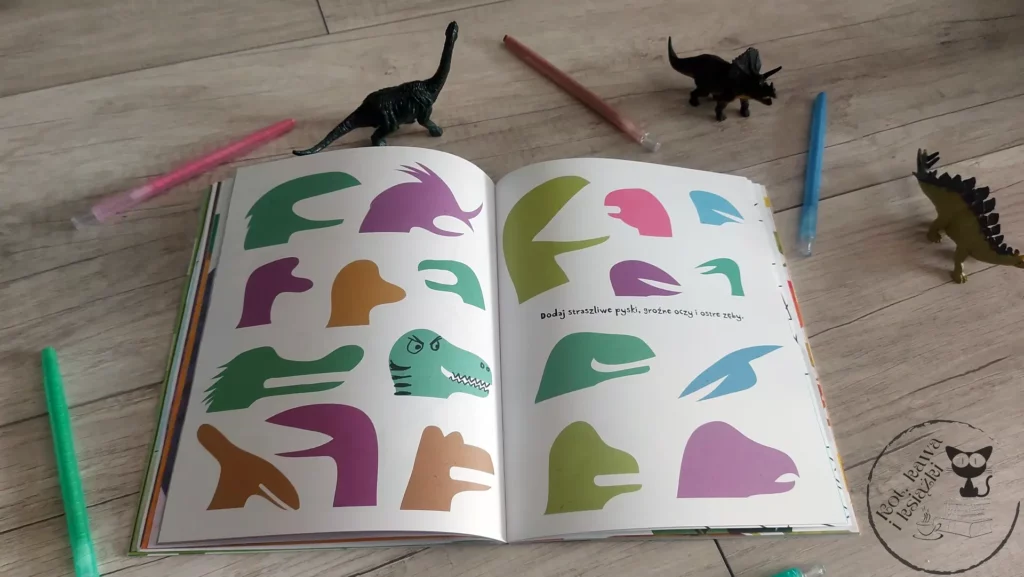 “Absolutnie fantastyczne dinozabawy” - Mandy Archer - Kot, kawa i książki