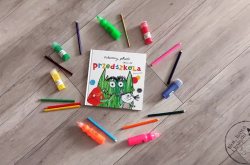 “Kolorowy potwór idzie do przedszkola” – Anna Llenas - Kot, kawa i książki