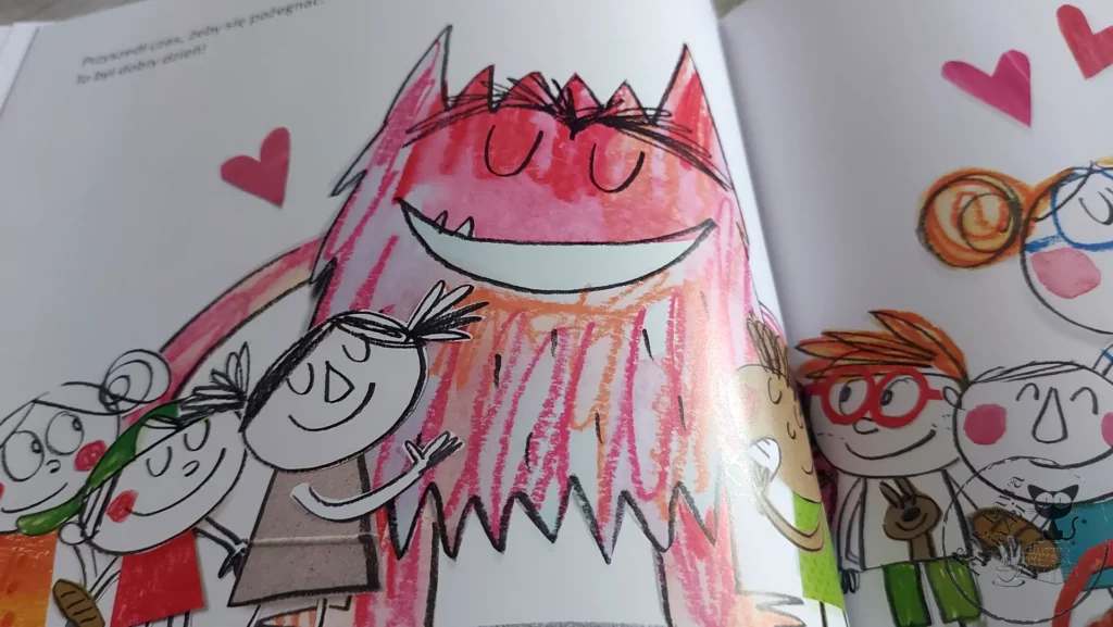 “Kolorowy potwór idzie do przedszkola” – Anna Llenas - Kot, kawa i książki 