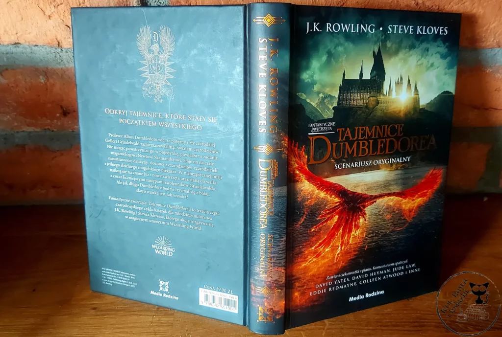 "Fantastyczne zwierzęta: Tajemnice Dumbledore’a. Scenariusz oryginalny" - Steve Kloves, J.K. Rowling - Kot, Kawa i Książki 