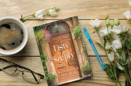 “Listy i szepty” - Agnieszka Olejnik - Kot, kawa i książki