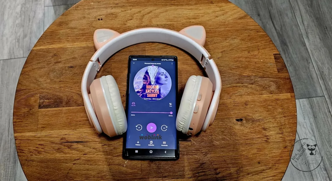 “Nocami krzyczą sarny” - Katarzyna Zyskowska - Kot, kawa i książki