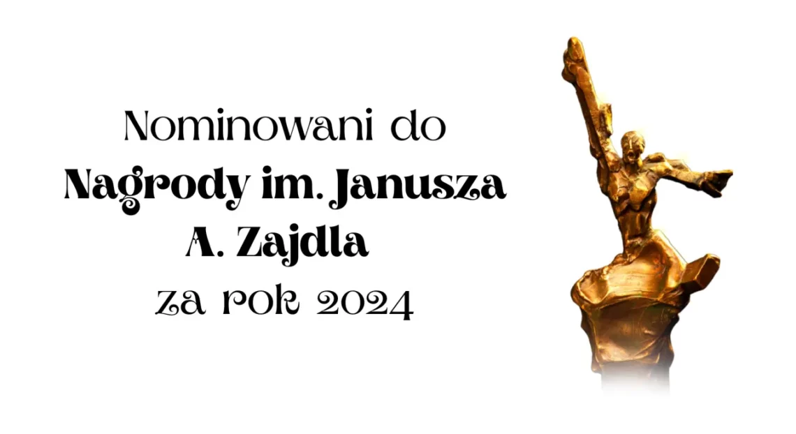 Nagroda im. Janusza A. Zajdla - nominowani do Nagrody za rok 2024