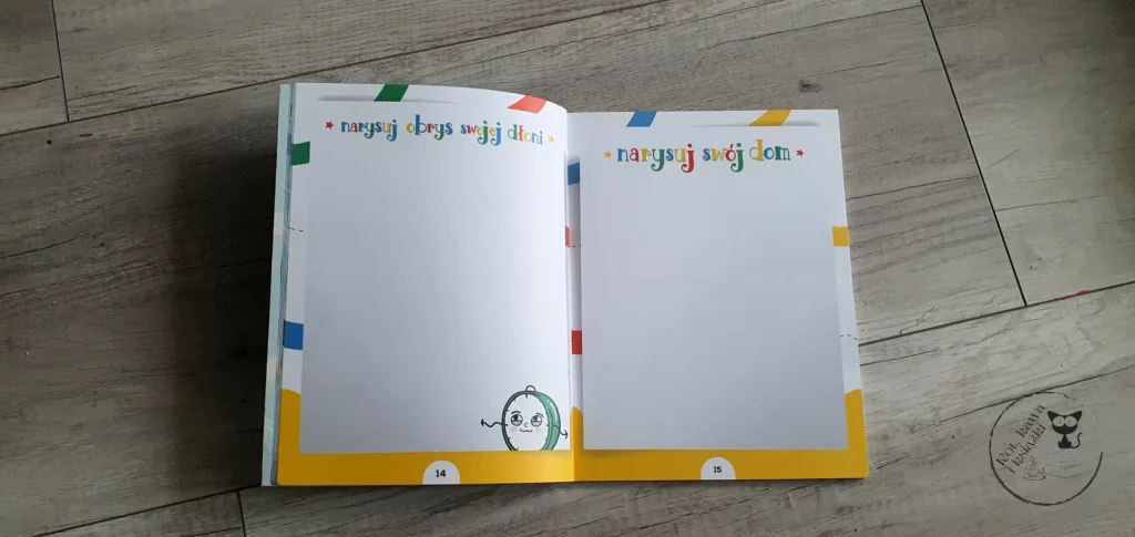 “Czas przedszkolaka. Mój pierwszy Planer” - Anna Zawadzka - Kot, kawa i książki