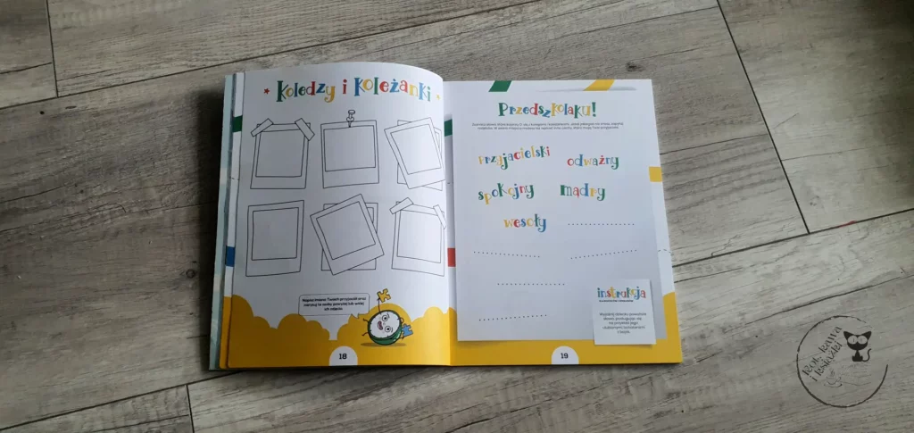 “Czas przedszkolaka. Mój pierwszy Planer” - Anna Zawadzka - Kot, kawa i książki