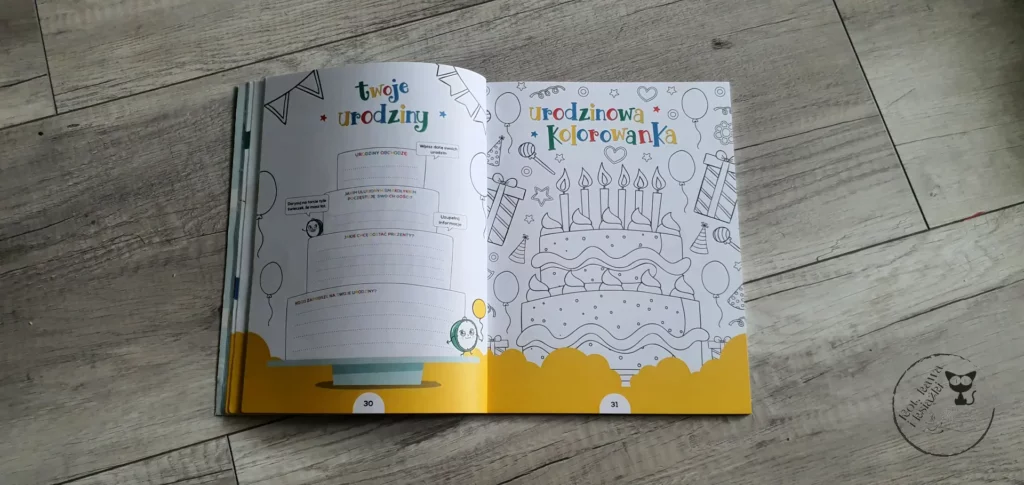 “Czas przedszkolaka. Mój pierwszy Planer” - Anna Zawadzka - Kot, kawa i książki