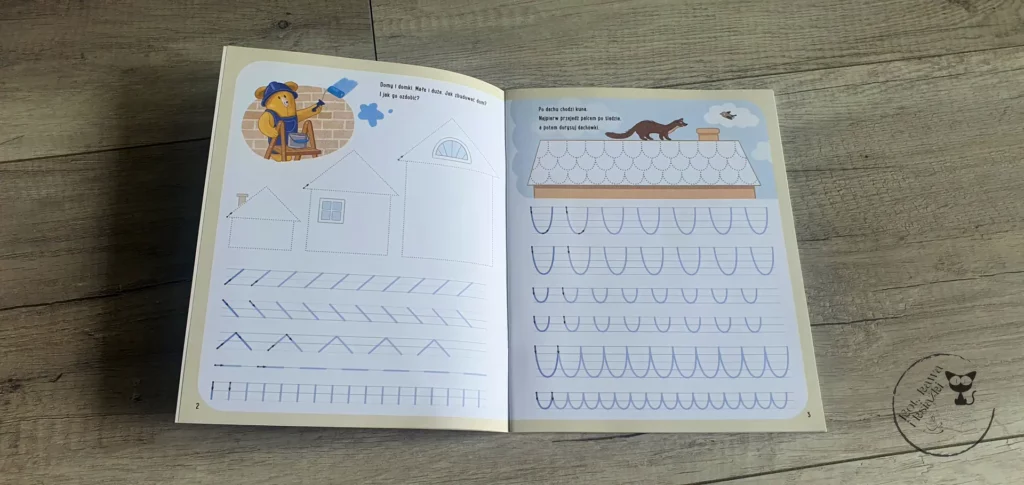 “Ćwiczymy wzory i szlaczki” - Katarzyna Kozłowska - Kot, kawa i książki