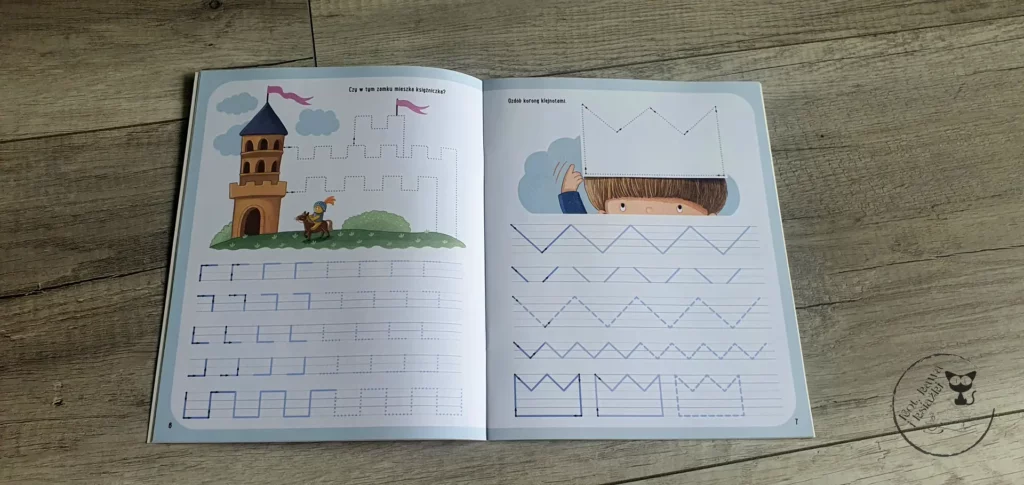 “Ćwiczymy wzory i szlaczki” - Katarzyna Kozłowska - Kot, kawa i książki