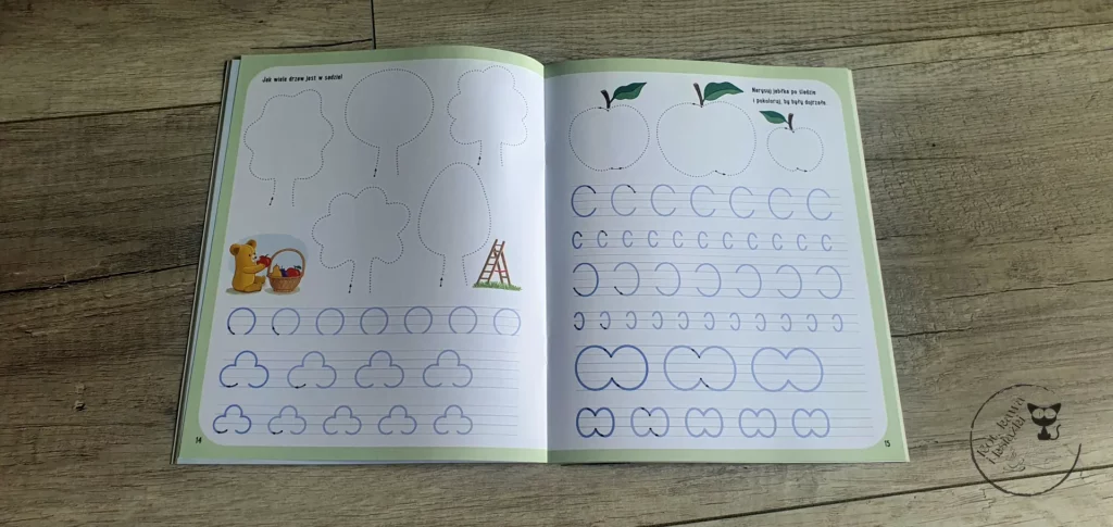 “Ćwiczymy wzory i szlaczki” - Katarzyna Kozłowska - Kot, kawa i książki