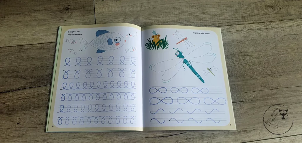 “Ćwiczymy wzory i szlaczki” - Katarzyna Kozłowska - Kot, kawa i książki