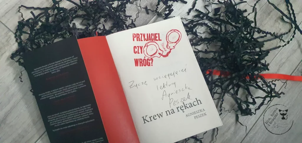 “Krew na rękach” - Agnieszka Peszek - Kot, kawa i książki