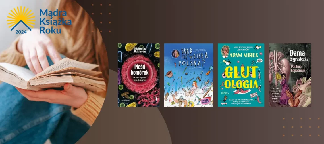 Mądre Książki Roku 2024, źródło: madraksiazkaroku.uj.edu.pl