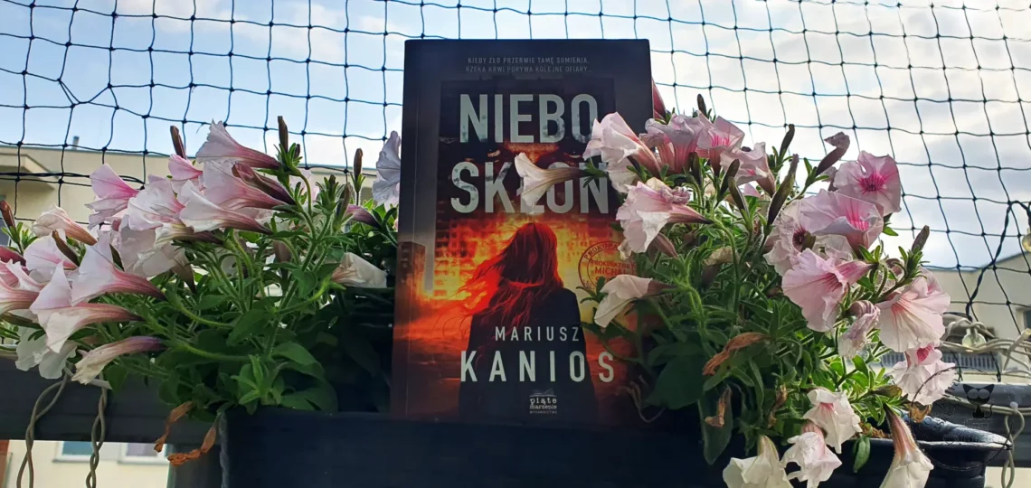 “Nieboskłon” - Mariusz Kanios - Kot, kawa i książki