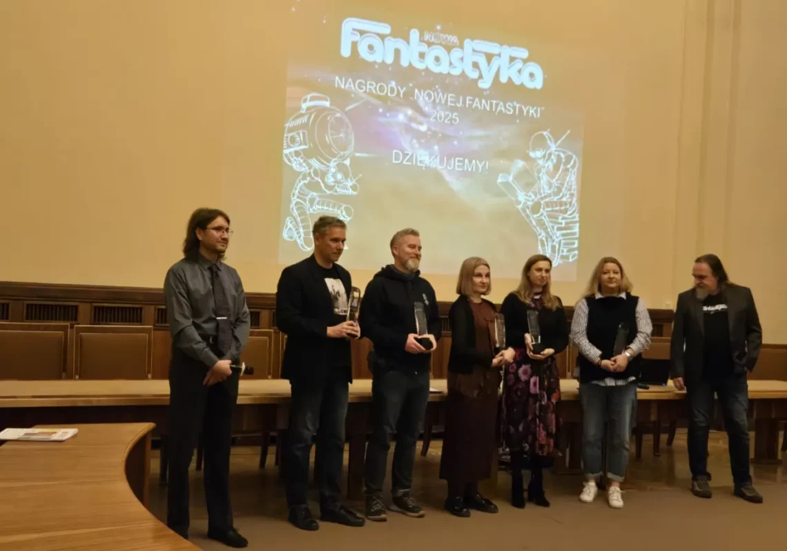 Nagrody „Nowej Fantastyki” 2024 rozdane źródło: targiksiazkiwarszawa.pl/