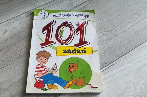 "101 zadań. Rozwiązuję i zgaduję " - opracowanie zbiorowe - Kot, kawa i książki
