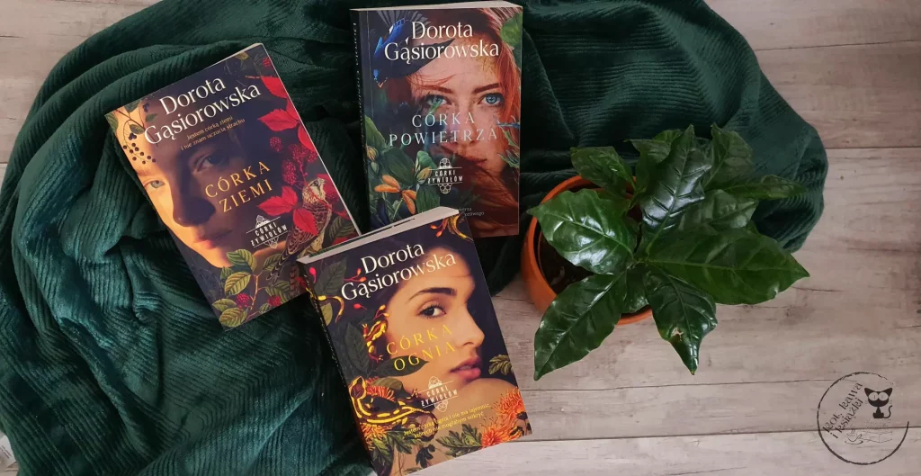 "Córki żywiołów" - Dorota Gąsiorowska - Kot, kawa i książki