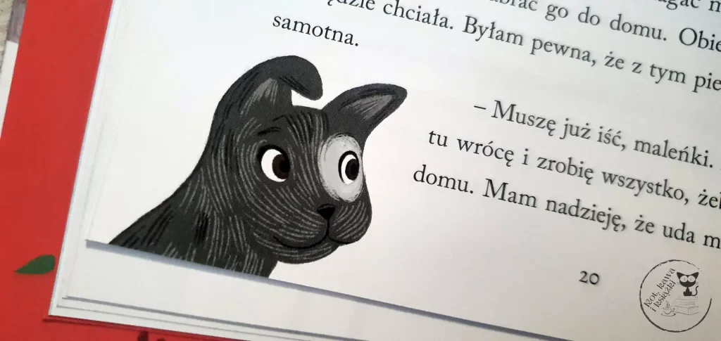 "Moje czarne szczęście" - Agnieszka Piwoń - Kot, kawa i książki