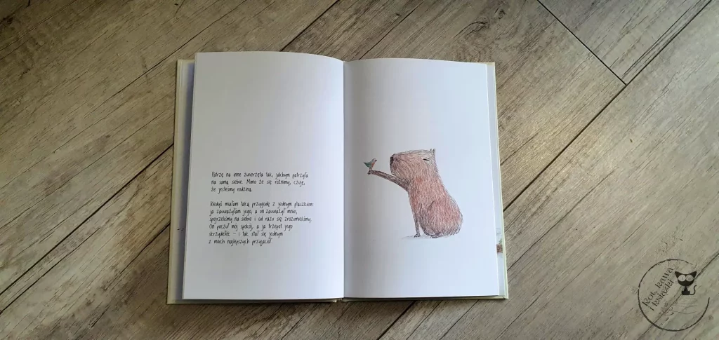 "Być jak kapibara" - Michela Fabbri - Kot, kawa i książki