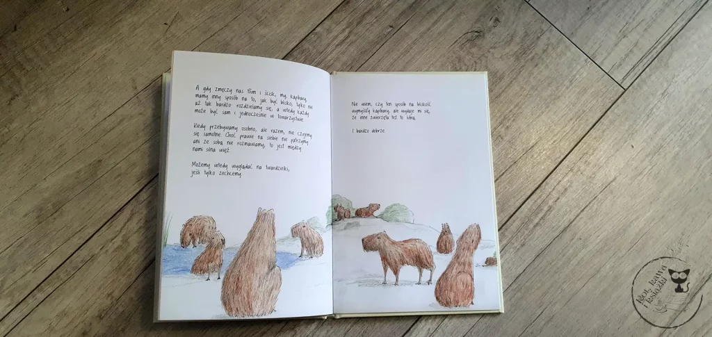 "Być jak kapibara" - Michela Fabbri - Kot, kawa i książki