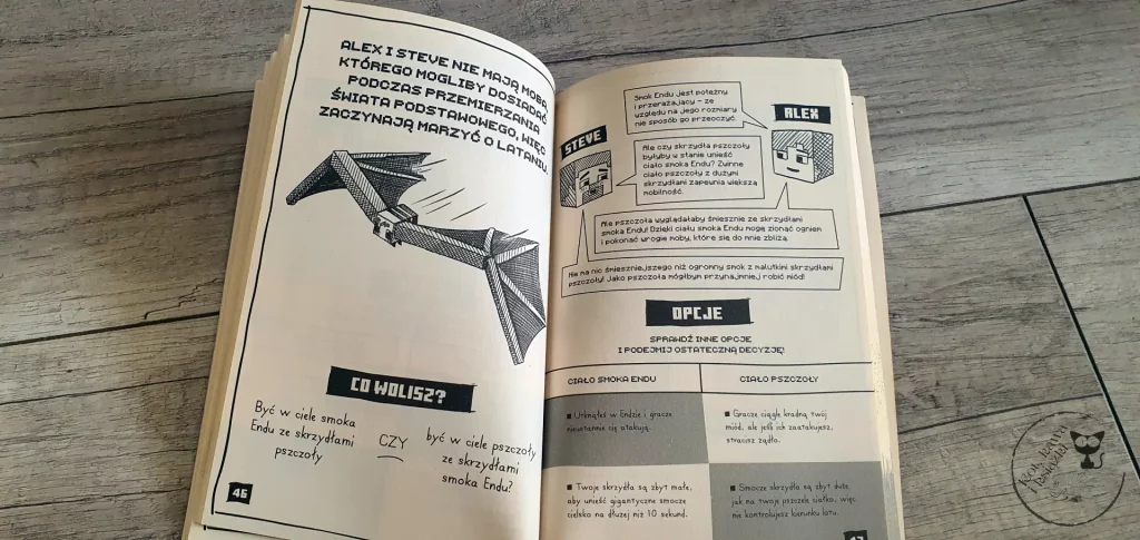 "Minecraft. Would you rather? Edycja polska" - Thomas McBrien - Kot, kawa i książki