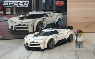 LEGO Hipersamochód Bugatti Centodieci 77240 - Kot, kawa i książki