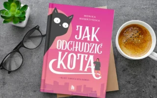 "Jak odchudzić kota" - Monika Wawrzyńska - Kot, kawa i książki