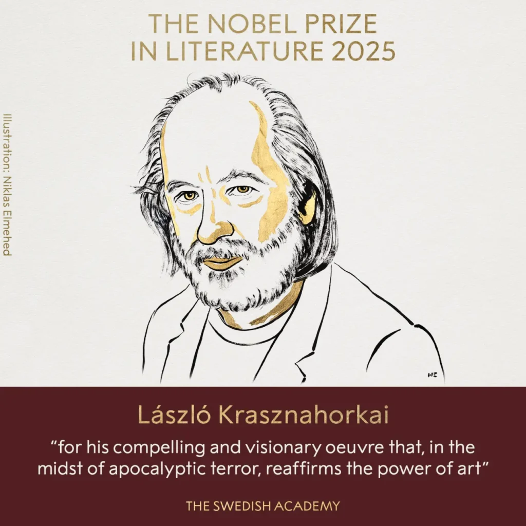 Literacka Nagroda Nobla 2025, Niklas Elmehed © Nobel Prize Outreach