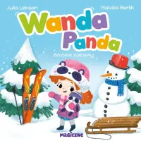 "Zimowe zabawy. Wanda Panda" - Julia Leksan - okładka