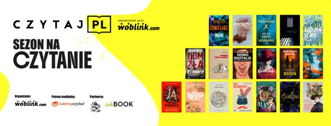 Sezon na Czytanie - Czytaj PL 2025 wystartuje z 18 darmowymi bestsellerami!
