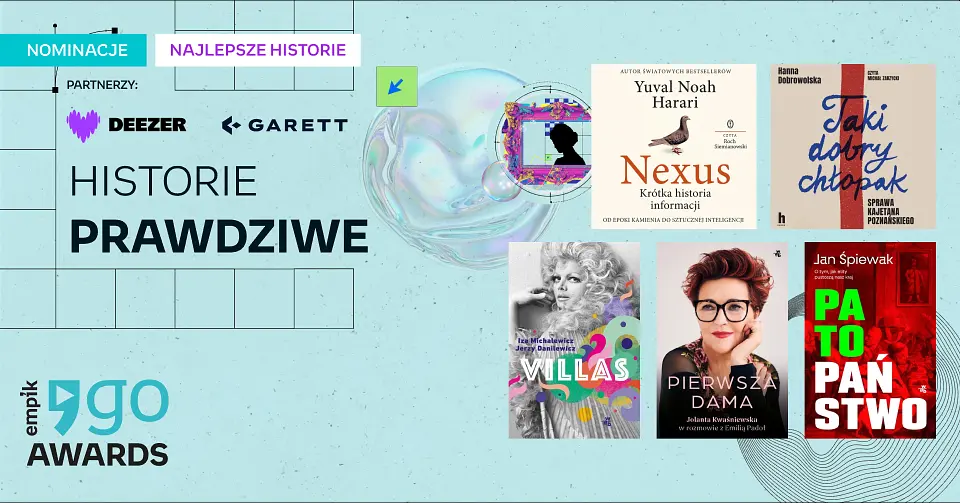 Nominacje dla historii prawdziwych - Empik Go Awards