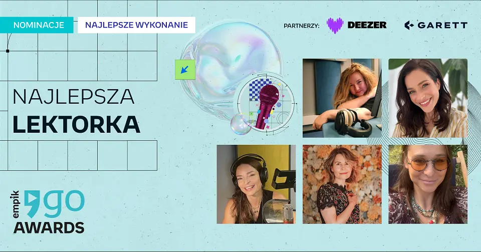 Nominacje dla najlepszy lektorka - Empik Go Awards