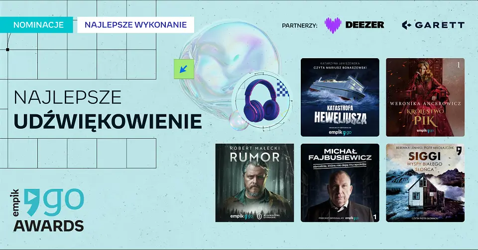 Nominacje dla najlepsze udzwiękowienie - Empik Go Awards