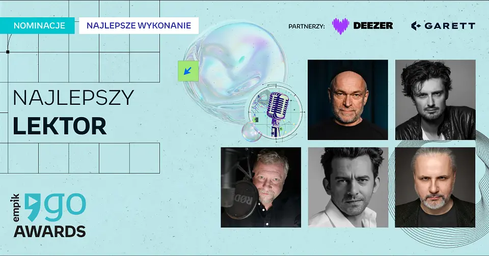 Nominacje dla najlepszy lektor - Empik Go Awards