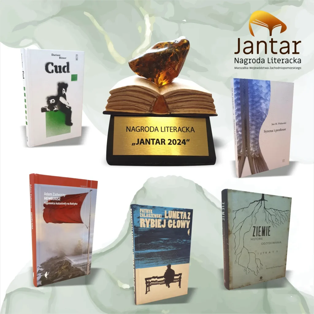Znamy nominowanych do Nagrody Literackiej JANTAR