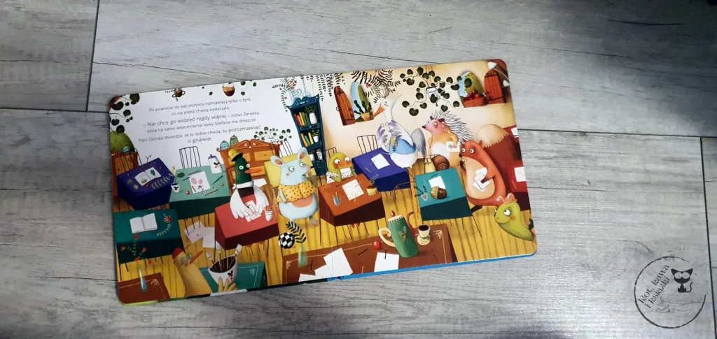 "Pożegnaj złość! Kraina emocji" - Ana Serna i Henar Íñigo - Kot, kawa i książki