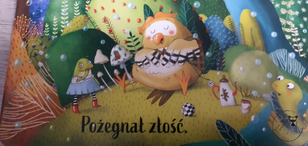 "Pożegnaj złość! Kraina emocji" - Ana Serna i Henar Íñigo - Kot, kawa i książki