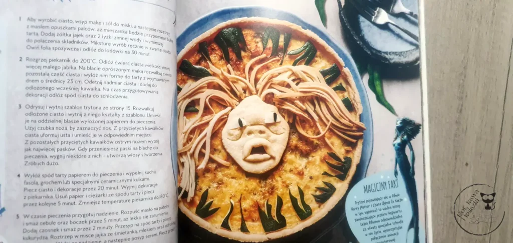 "Harry Potter. Oficjalna księga magicznych wypieków"  - Joanna Farrow - Kot, kawa i książki