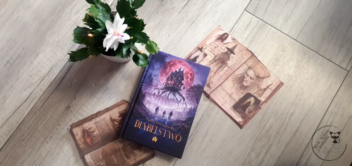 "Diabelstwò" - Maciej Lewandowski - Kot, kawa i książki