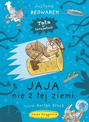 „Jaja nie z tej ziemi” - Justyna Bednarek, Bartek Brosz - okładka