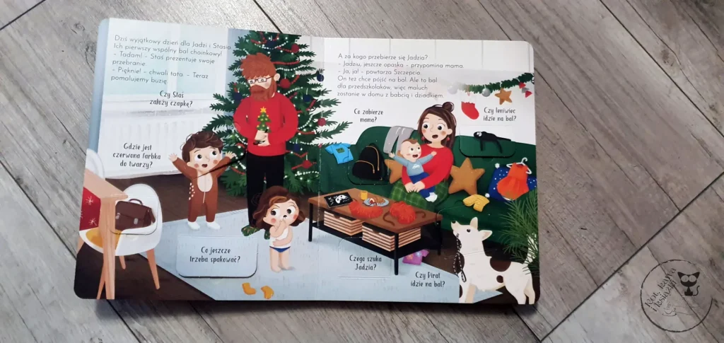 "Pętelkowy bal choinkowy" - Barbara Supeł - Kot, kawa i książki