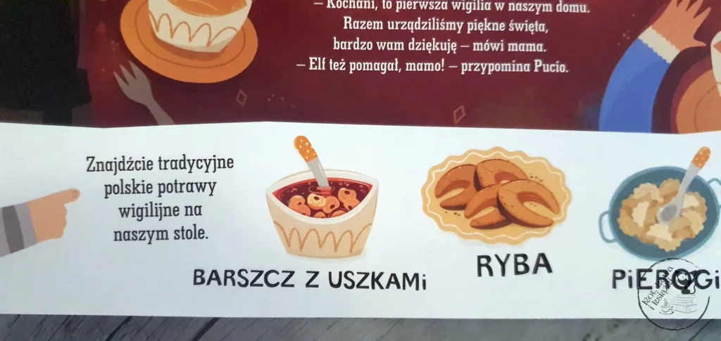 "Pucio urządza wigilię, czyli świąteczne słowa i zadania dla przedszkolaków" - Marta Galewska-Kustra, Joanna Kłos - Kot, kawa i książki 
