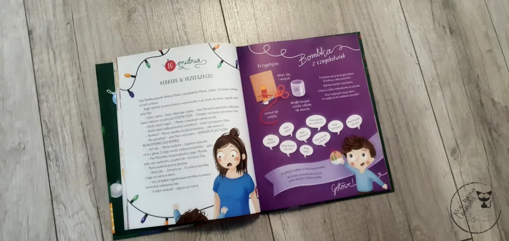 "Rodzina Pętelków czeka na święta" - Barbara Supeł, Agata Łuksza - Kot, kawa i książki