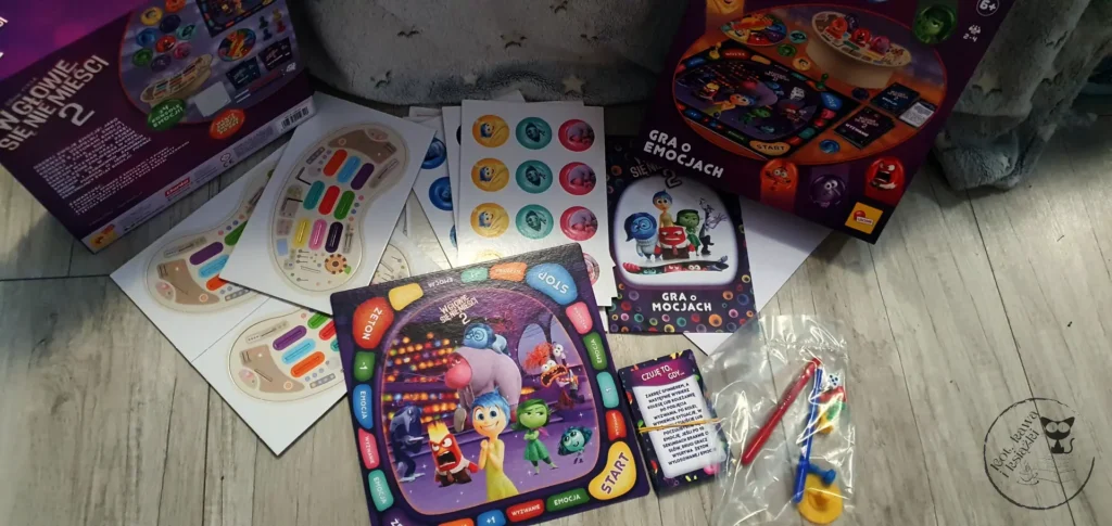 "W głowie się nie mieści 2. Gra o emocjach" - gra planszowa od Lisciani