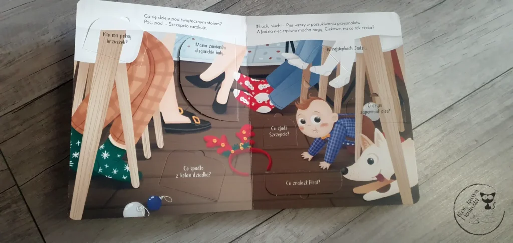 "Wigilia u Pętelków" - Barbara Supeł - Kot, kawa i książki